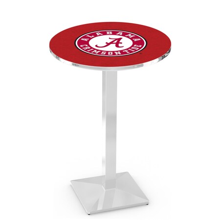 Holland Bar Stool Co 36" Chrome Alabama Pub Table L217C3628AL-A